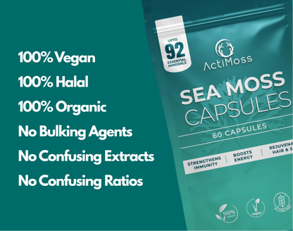 ActiMoss Sea Moss Capsules (60 Capsules)