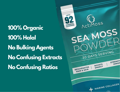 ActiMoss Sea Moss Powder + Collagen (300g)