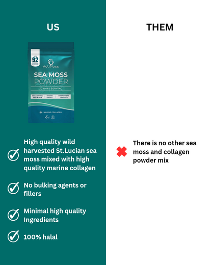 ActiMoss Sea Moss Powder + Collagen (300g)